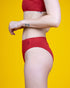 Treekini Bottom High Waist Women Bloodstone Red